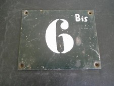 Plaque ancienne metal d'occasion  Mer