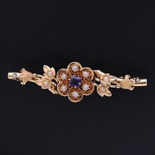 Spilla vintage oro usato  Bari