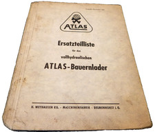 Ersatzteilliste atlas den gebraucht kaufen  Künzing