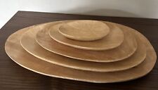 Stacking wooden serving for sale  ARUNDEL