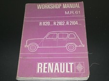 Manuel renault atelier d'occasion  Guéret
