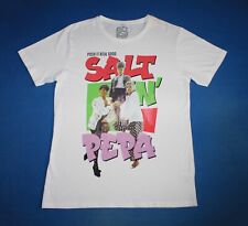 Camiseta masculina branca hip hop rap 2018 Push it muito boa Salt-N-Pepa M comprar usado  Enviando para Brazil