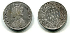 Rupee indien 1862 gebraucht kaufen  Haltern am See