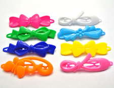 24 pinos de laço de plástico sortidos cores mistas com clipe de barrette artesanato faça você mesmo comprar usado 24 pinos de laço de plástico sortidos cores mistas com clipe de barrette artesanato faça você mesmo comprar usado  Enviando para Brazil