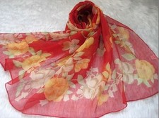 Jolie echarpe florale d'occasion  Montpellier-