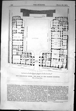 Antiga planta térrea Burlington House Learned Societies Architecture comprar usado  Enviando para Brazil