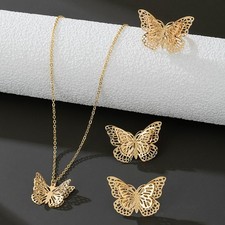 Gold hollow butterfly for sale  Birmingham