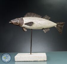 Fish sculpture distressed for sale  WARE