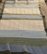 Handmade afghan 58x35 for sale  Heidrick
