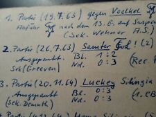 Usado, Köln - Mensur Zettel 1963-65 - Corps Lusatia Friso-Lunaburgia ... Studentika comprar usado  Enviando para Brazil