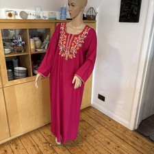 Light burgundy kaftan for sale  ADDLESTONE