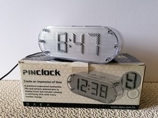 Pinclock tischuhr silber gebraucht kaufen  Ebersbach