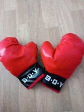 Boxhandschuhe kinder rot gebraucht kaufen  Erfurt