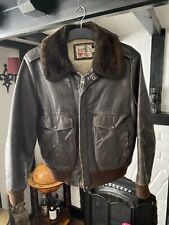 Leather vintage bomber for sale  LEIGH-ON-SEA