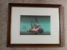 Original vtg watercolor for sale  Deerfield