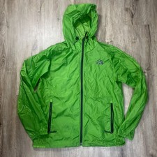 The North Face Men's Cyclone Jacket Medium Windbreaker Lime Green Full Zip for sale  Athens