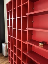 Regalsystem rot 200cm gebraucht kaufen  Friedberg
