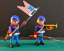 Playmobil personnage soldats d'occasion  Saint-Aubin-lès-Elbeuf