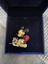 Swarovski spilla 2005 usato  Viola
