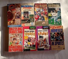 Sports bloopers vhs for sale  Chillicothe