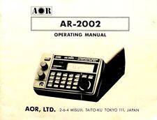 Aor 2002 scanner for sale  Fort Lauderdale