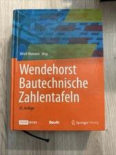 Reinhard wendehorst bautechnis gebraucht kaufen  Mühlhausen-Umland