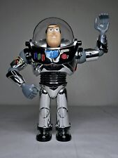 Figura cromada intergaláctica vintage 1995 Toy Story Buzz Lightyear luces de trabajo segunda mano  Embacar hacia Argentina