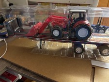 1/32 NOVA CAMA PLANA PRETA RAY NOVA COM TRATOR AGRÍCOLA, SEM EMBALAGEM #B 377 comprar usado  Enviando para Brazil