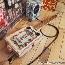 Guitare cigar box d'occasion  Saint-Girons