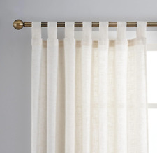 Natural linen curtains for sale  EAST GRINSTEAD