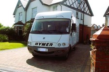 Hymer b654 motorhome for sale  LLANDUDNO