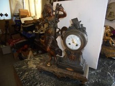 Pendule regule marbre d'occasion  Bayeux