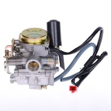 Gaźnik do skutera chińskiego 50cc 4-suwowy z metalową pokrywą i pompą przyspieszającą... na sprzedaż  Wysyłka do Poland