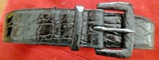 Leder gürtel aligator gebraucht kaufen  Kiel