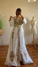 Robe caftan blanc d'occasion  Évry