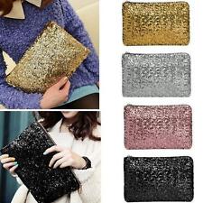 Bolsa de mão feminina moda glitter lantejoulas festa noturna bolsa carteira BJ78 comprar usado  Enviando para Brazil