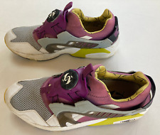 Tênis de corrida Puma Disc Blaze Trinomic cinza roxo branco masculino tamanho EUA 11 Reino Unido 10 comprar usado  Enviando para Brazil