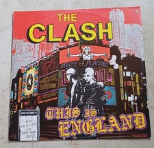 Clash england vinyl for sale  SWINDON