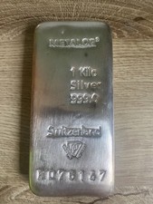 Metalor silver bullion for sale  LINCOLN