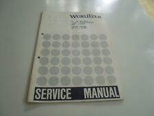 Service manual wurlitzer gebraucht kaufen  Tübingen