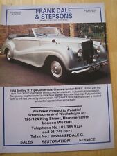 Frank dale stepsons for sale  BRISTOL