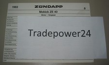 Technische information zündap gebraucht kaufen  Schortens