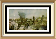 Impressão litográfica original c1929 J Beadle BATTLE SOMME ATTACK ULSTER WWI militar comprar usado  Enviando para Brazil