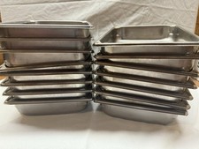 Usado, Mesa a vapor de aço inoxidável meio tamanho 1/2 panelas 2” cozinha profunda Vollrath comprar usado  Enviando para Brazil