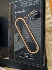 Sharp personal stereo for sale  CHESTERFIELD