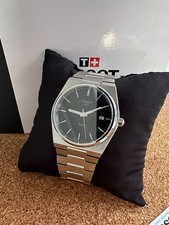 Relógio masculino Tissot PRX mostrador preto - T137.410.11.051.00 quartzo 40mm comprar usado  Enviando para Brazil