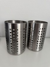 2xbesteckständer edelstahl gebraucht kaufen  Taunusstein