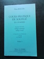 Partition boutin cours d'occasion  Milly-sur-Thérain