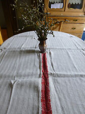 Bauernleinen antike tischdecke gebraucht kaufen  Theres