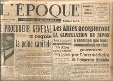 Journal epoque aout d'occasion  Villenave-d'Ornon